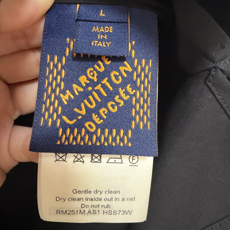 LV Louis Vuitton 25SS 刺繡短袖棉質襯衫-6