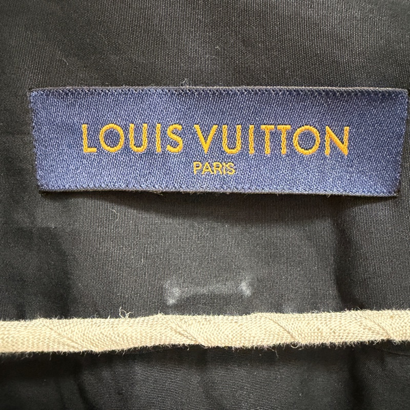 LV Louis Vuitton 牛津黑色長袖襯衫 基本百搭-2