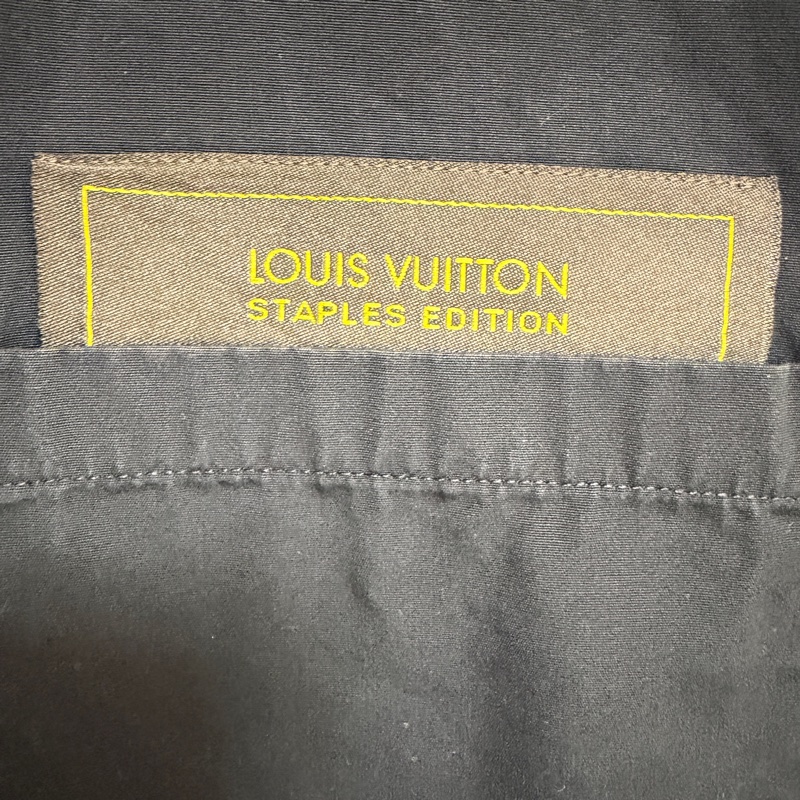 LV Louis Vuitton 牛津黑色長袖襯衫 基本百搭-4