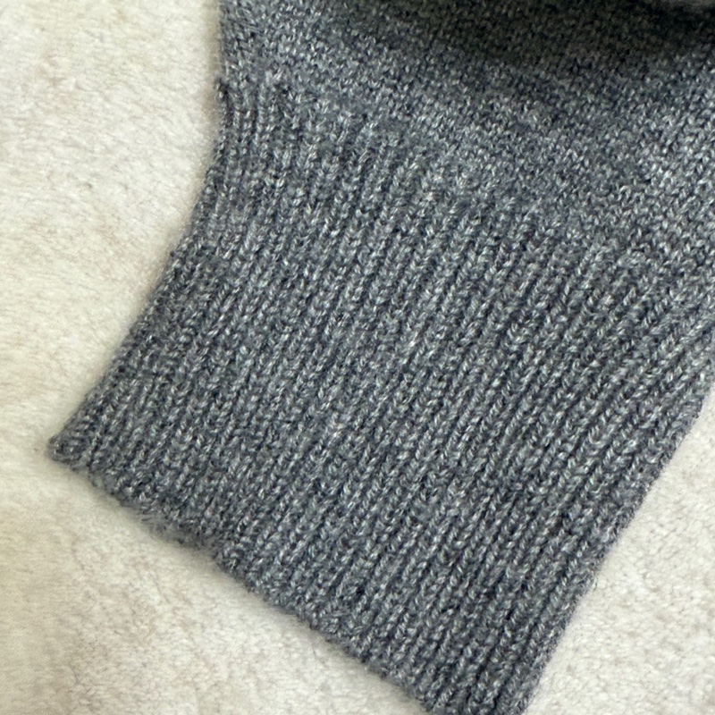 Celine 100% Cashmere 羊絨開襟外套 凱旋門logo-11