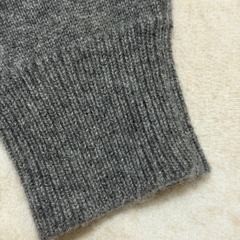 Celine 100% Cashmere 羊絨開襟外套 凱旋門logo-13