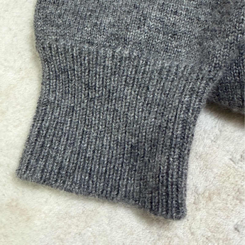 Celine 100% Cashmere 羊絨開襟外套 凱旋門logo-14