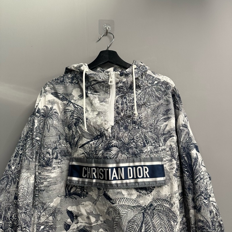 專櫃2折出🌟Dior 滿版叢林Logo衝鋒衣|Classic Trend CT精品|台北東區實體-2