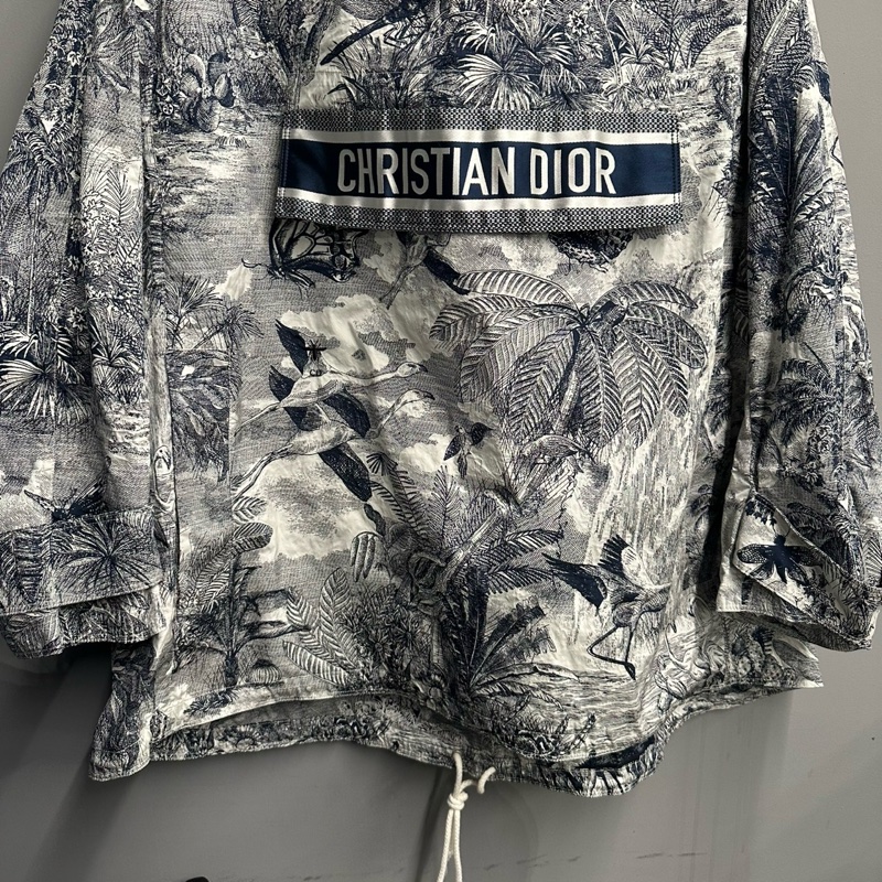專櫃2折出🌟Dior 滿版叢林Logo衝鋒衣|Classic Trend CT精品|台北東區實體-3