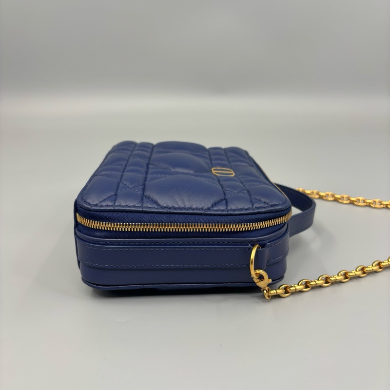 Dior 迪奧 Caro黑金相機斜挎包 尺寸18*14-5