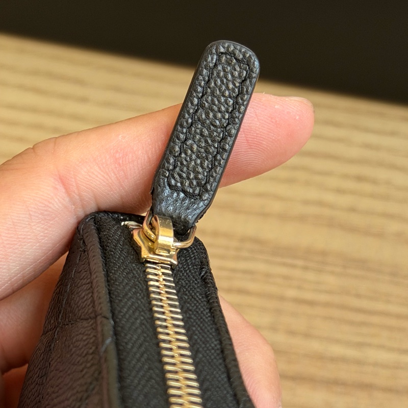 Chanel 大ㄇ拉鍊錢包/卡包 大ㄇ拉裡面有拉鍊-6