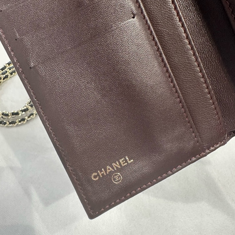 可肩背🌟Chanel 羊皮金扣CF長夾｜Classic Trend CT精品｜台北東區實體-7