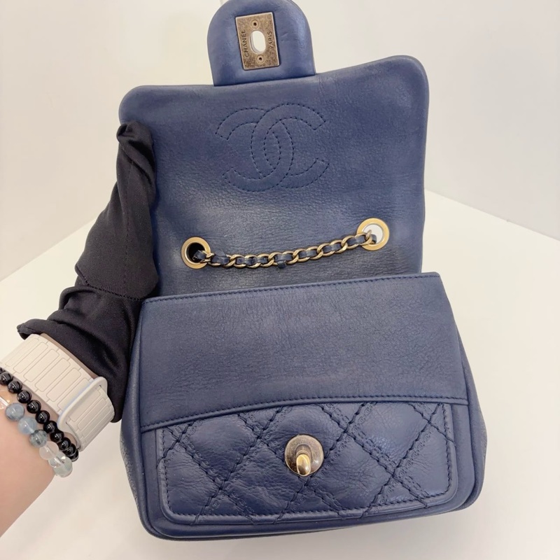 (極新🎁) Chanel 香奈兒 經典方胖 高級手工坊系列 斜背包-15
