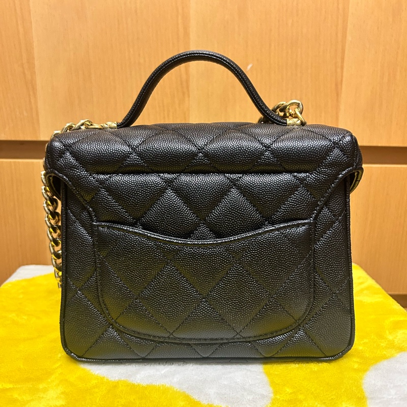 Chanel 盒子 魚子醬皮-7