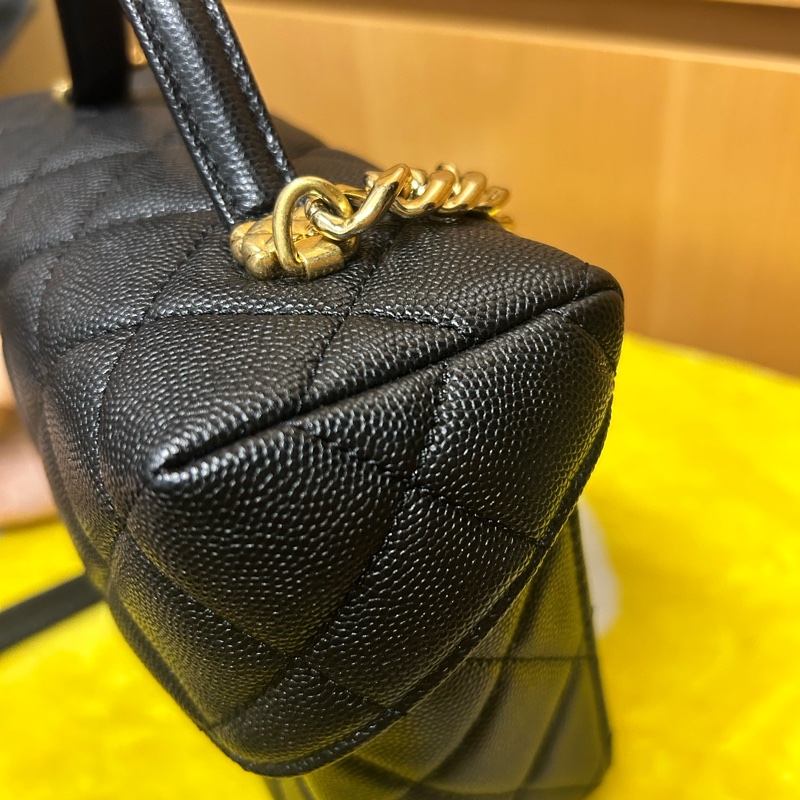 Chanel 盒子 魚子醬皮-12