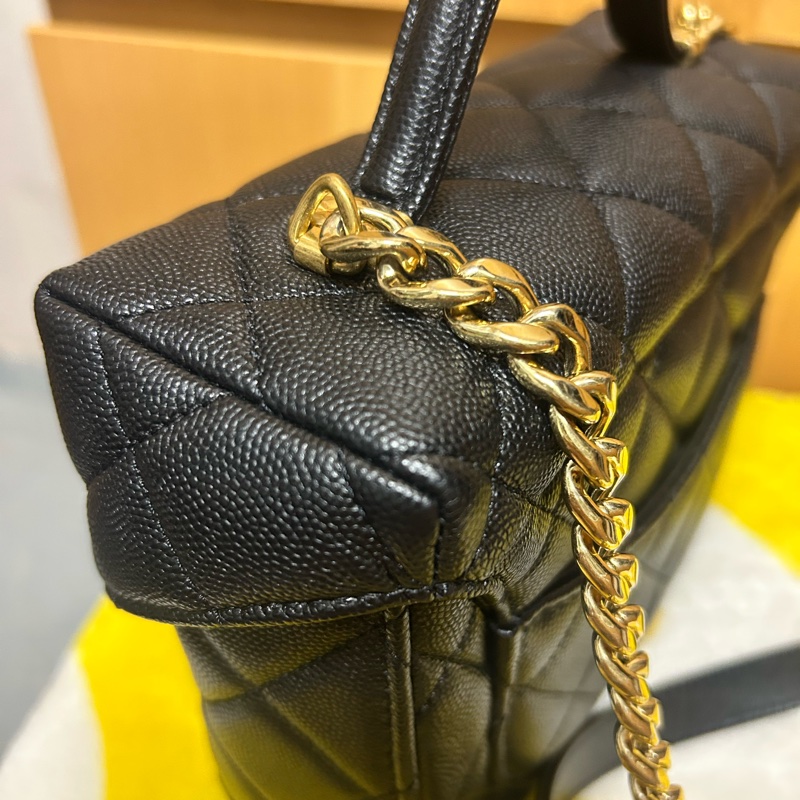 Chanel 盒子 魚子醬皮-13