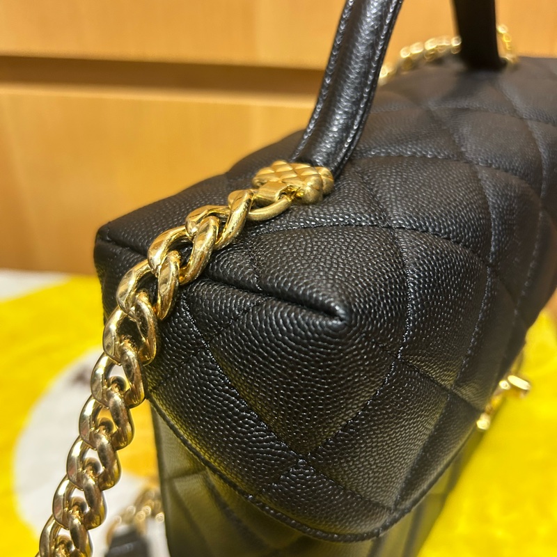 Chanel 盒子 魚子醬皮-14