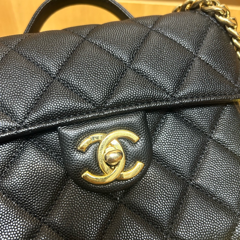 Chanel 盒子 魚子醬皮-19