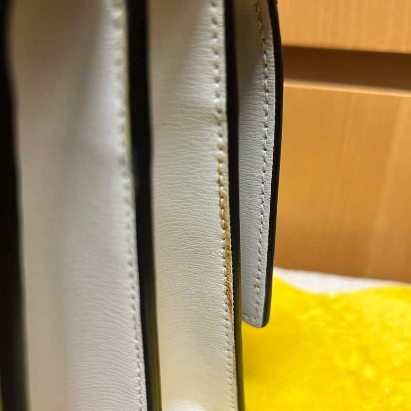 YSL Saint Laurent Sunset 中號翻蓋包 罕有黑白色-21