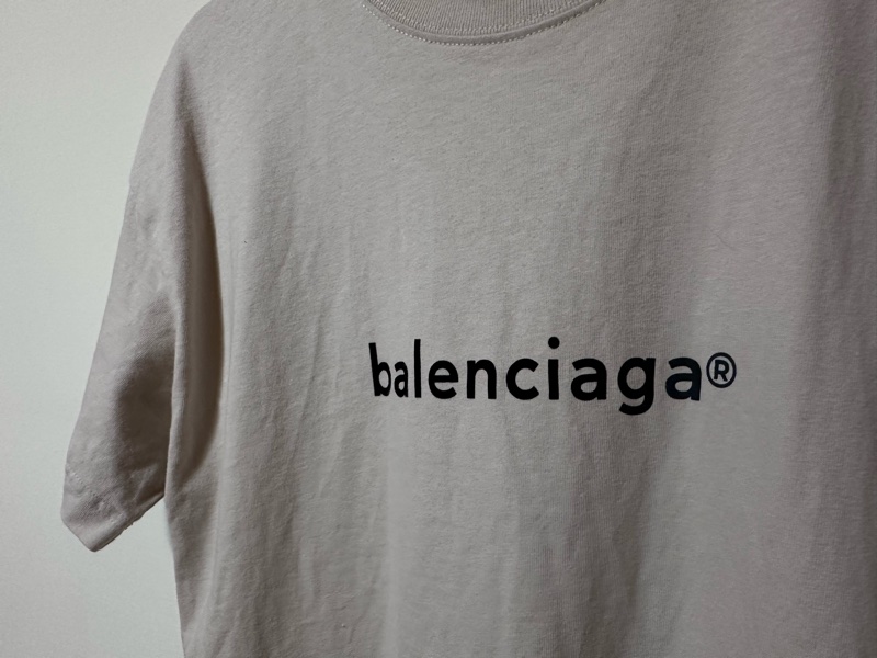 Balenciaga 巴黎世家 米白色上衣Tshirt XS-3