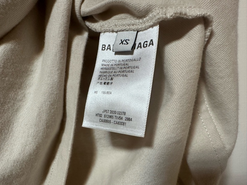 Balenciaga 巴黎世家 米白色上衣Tshirt XS-6