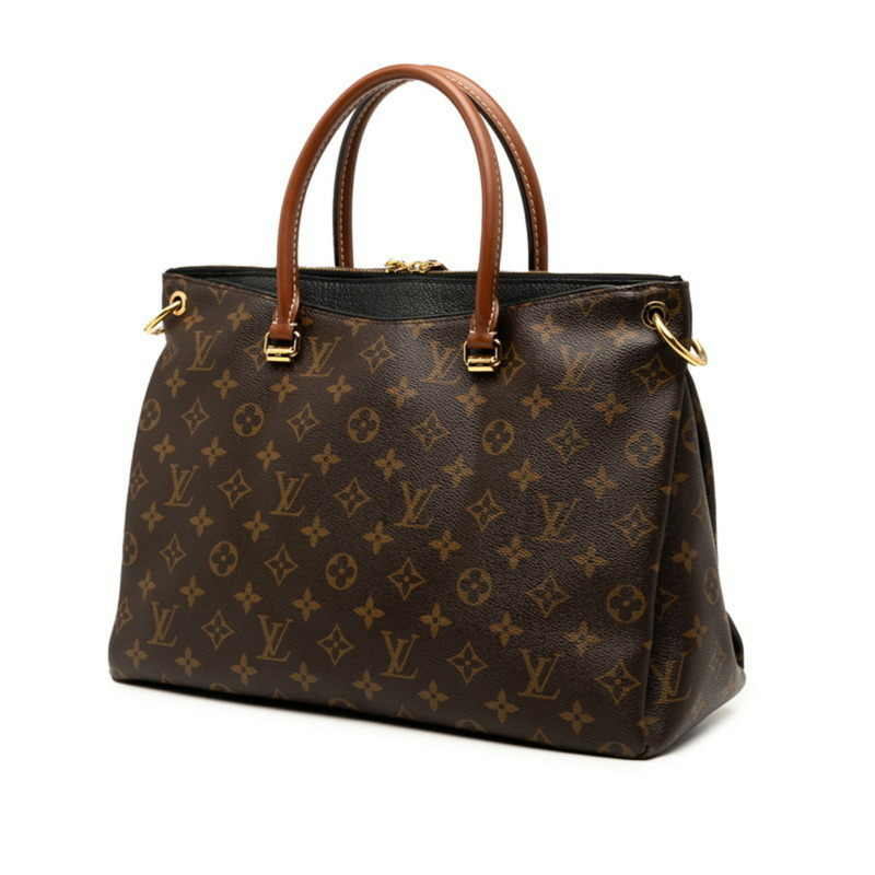 路易威登 Monogram Pallas 手提/單肩包,兩用款,M41064,棕色皮革,女士款,LOUIS VUITTON-1