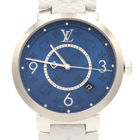路易威登 Tambour Slim QA150 SS 石英腕錶