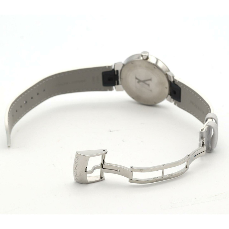路易威登 Tambour Slim QA150 SS 石英腕錶-6