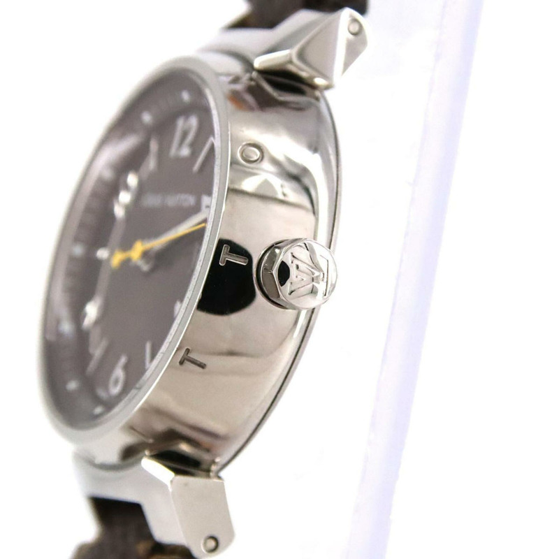 路易威登 Tambour Q1211 SS 石英手錶-2