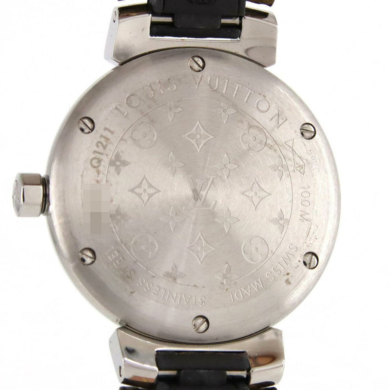 路易威登 Tambour Q1211 SS 石英手錶-5