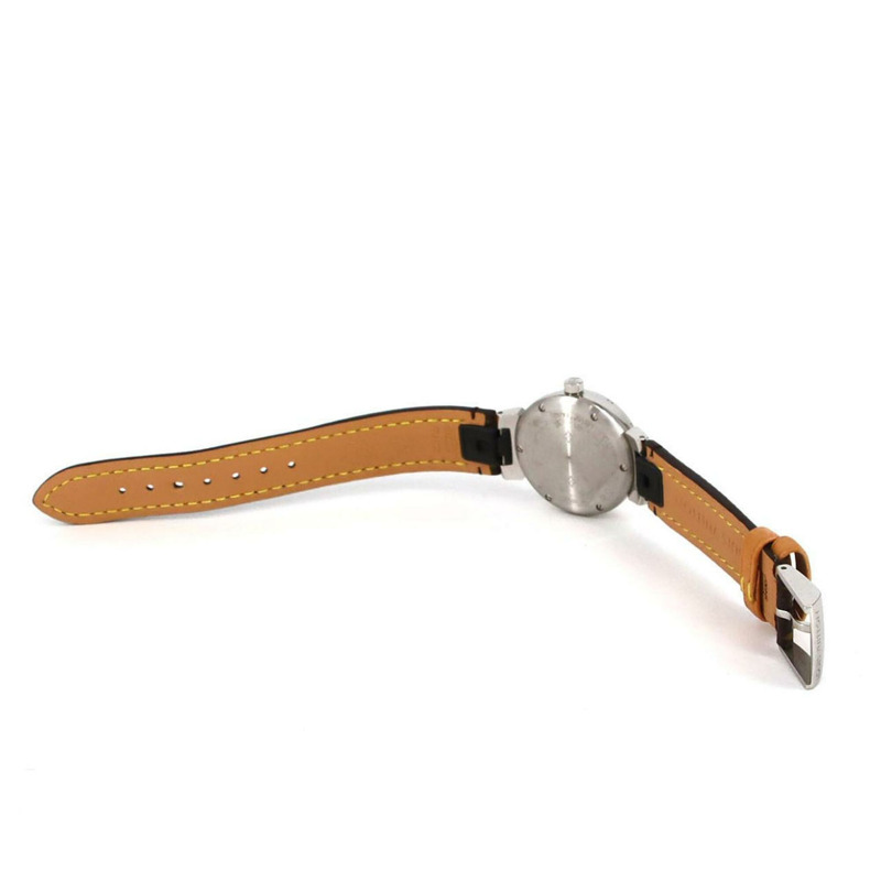 路易威登 Tambour Q1211 SS 石英手錶-6