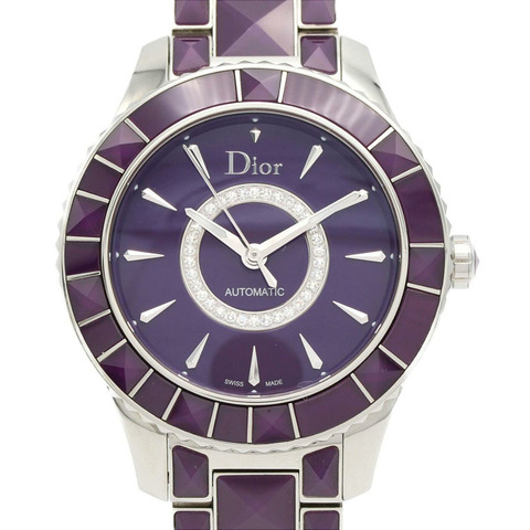 Christian Dior 水晶 CD144512 SS 自動腕錶