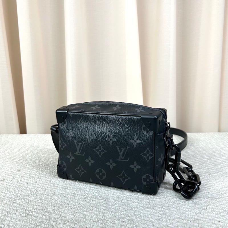 LV路易威登Soft Trunk黑武士盒子包 經典老花-2