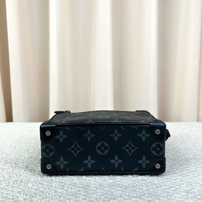LV路易威登Soft Trunk黑武士盒子包 經典老花-4