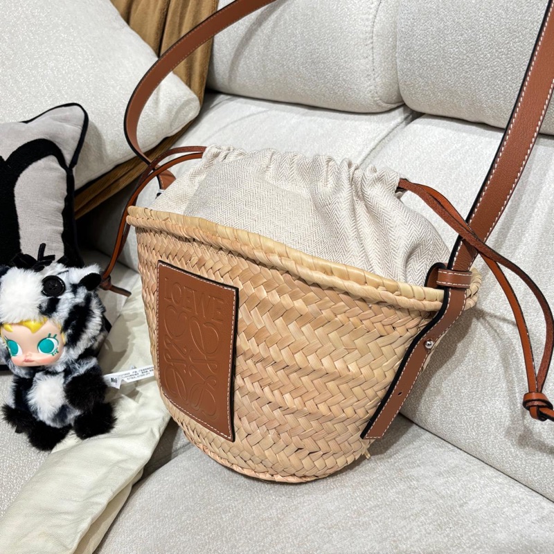 Loewe RAFFIA shoulder bag 斜孭袋-1