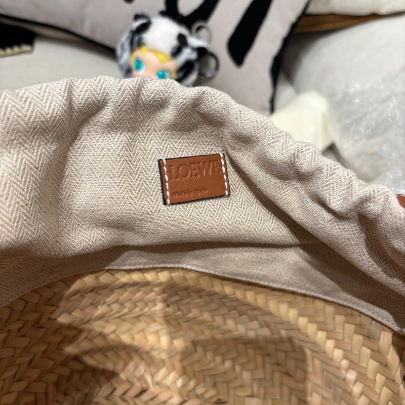 Loewe RAFFIA shoulder bag 斜孭袋-5