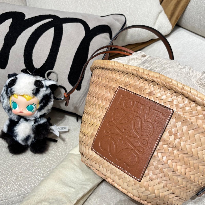 Loewe RAFFIA shoulder bag 斜孭袋-8