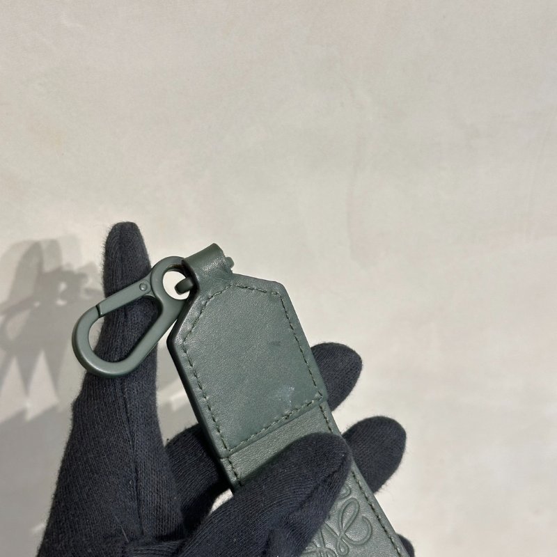 LOEWE Puzzle小牛皮手袋 - 小號綠-18