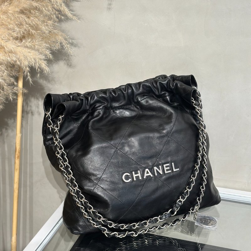 CHANEL 22 Bag - 小號黑銀-2