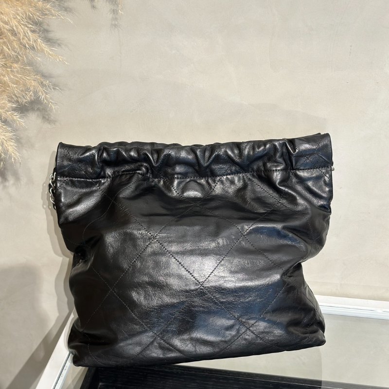 CHANEL 22 Bag - 小號黑銀-4