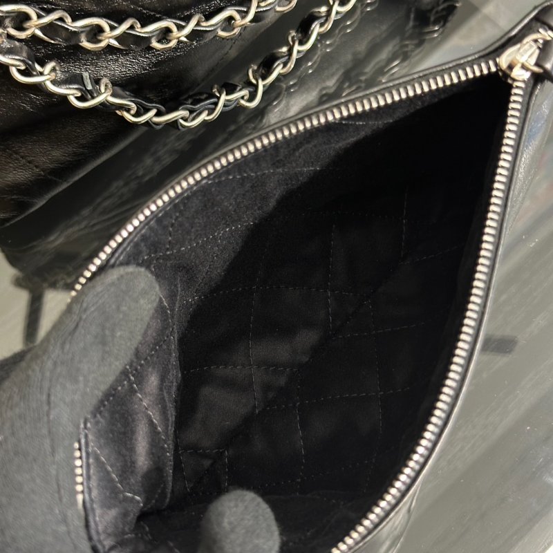 CHANEL 22 Bag - 小號黑銀-8