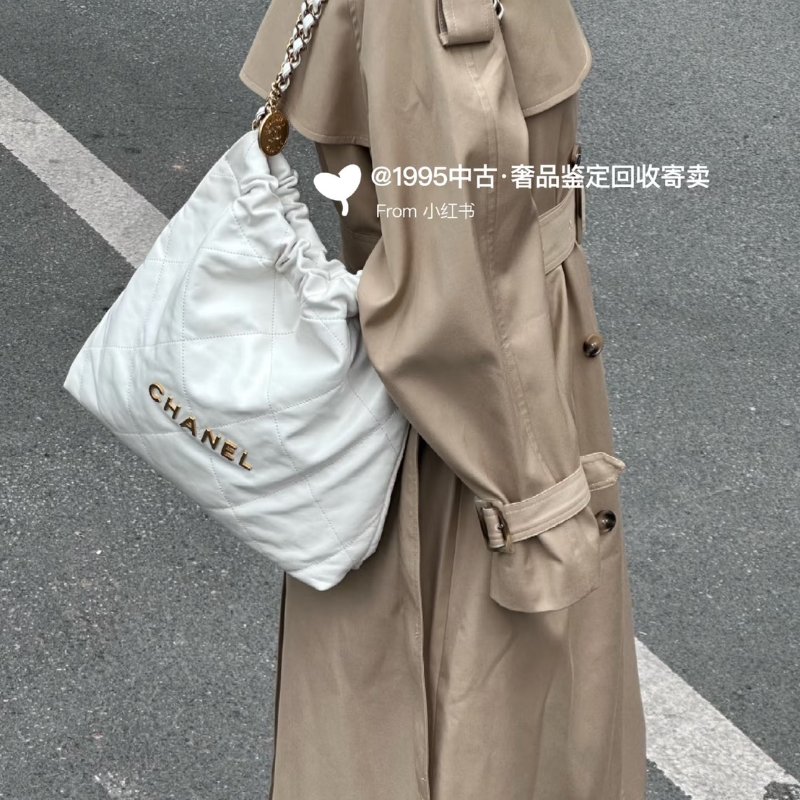 CHANEL 22 Bag - 小號白金-16