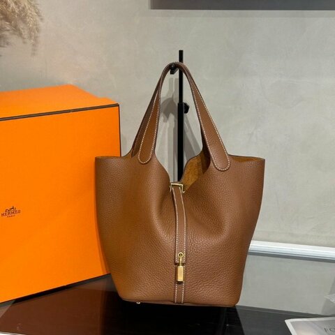 HERMES Picotin 22 - Gold 37 金棕金 U