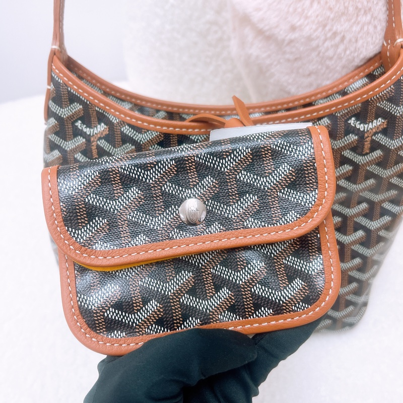 Goyard boheme hobo mini 棕色托特肩背包-1