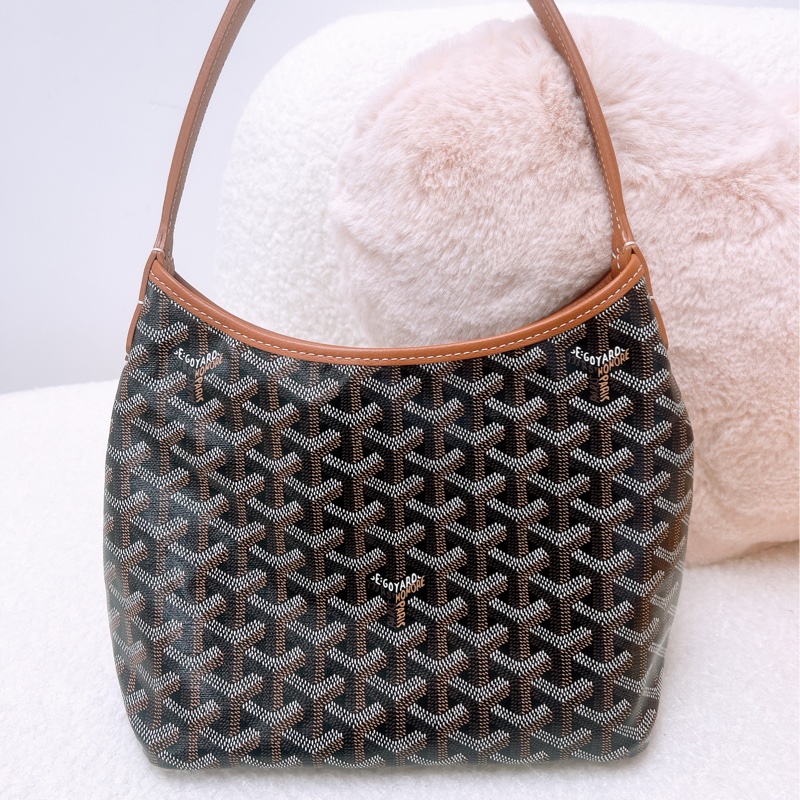 Goyard boheme hobo mini 棕色托特肩背包-4