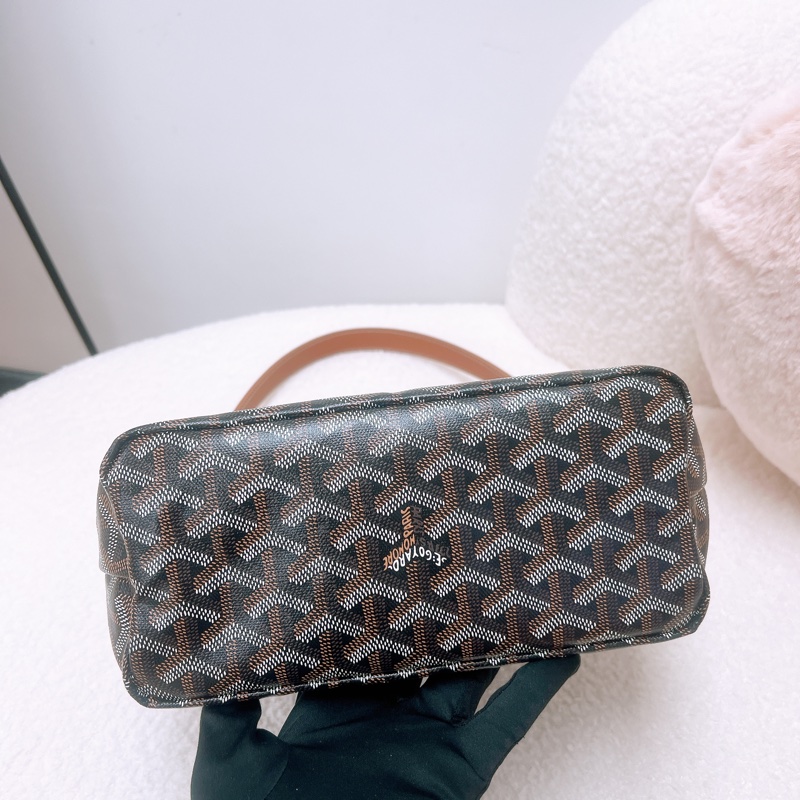 Goyard boheme hobo mini 棕色托特肩背包-5