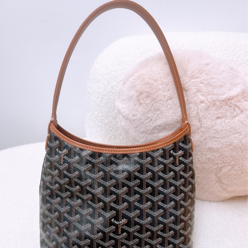 Goyard boheme hobo mini 棕色托特肩背包-9