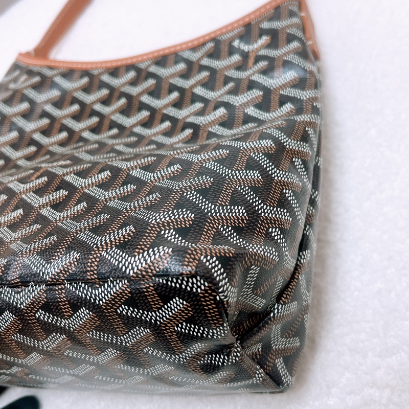 Goyard boheme hobo mini 棕色托特肩背包-11