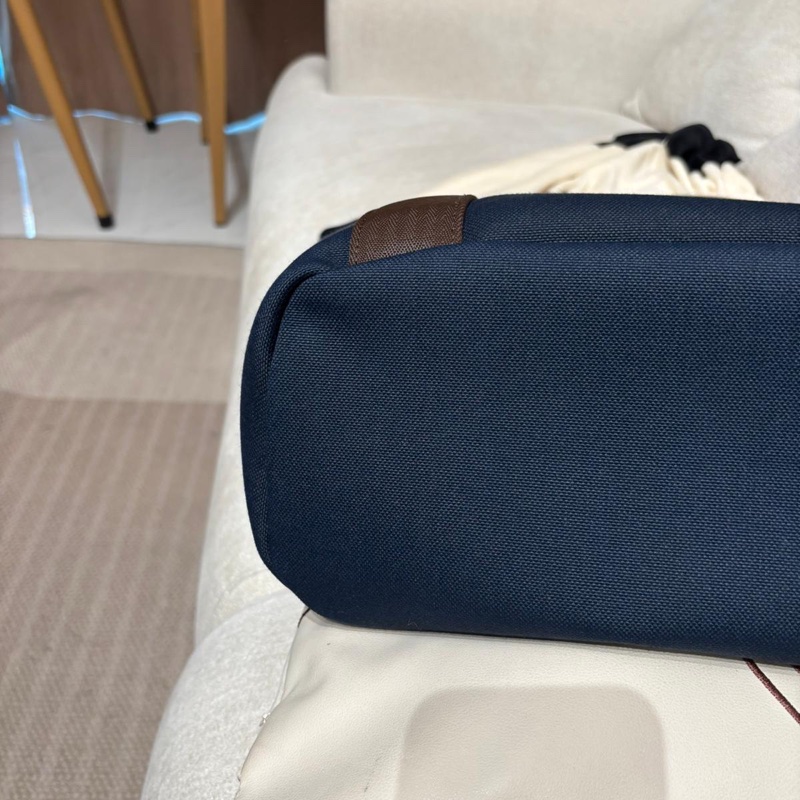 HERMES Grooming tote bag Stamp C shoulder bag-9