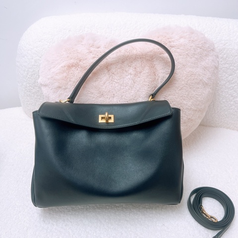 Balenciaga rodeo 黑金小號斜挎手提包