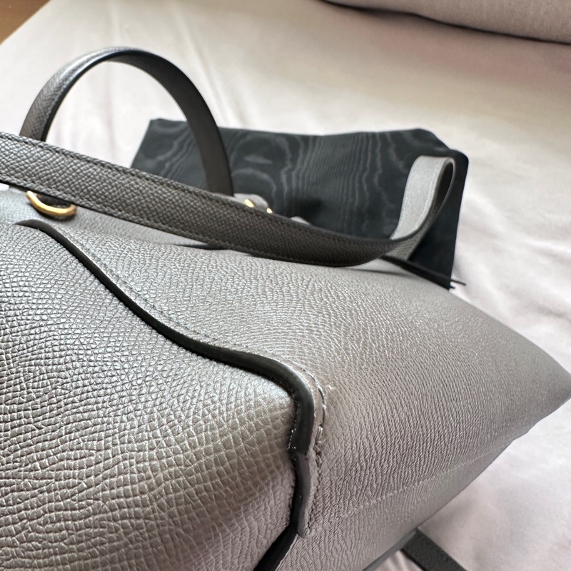 CELINE Nano Belt Bag 鯰魚包|高級大象灰|韓國購入✨-5