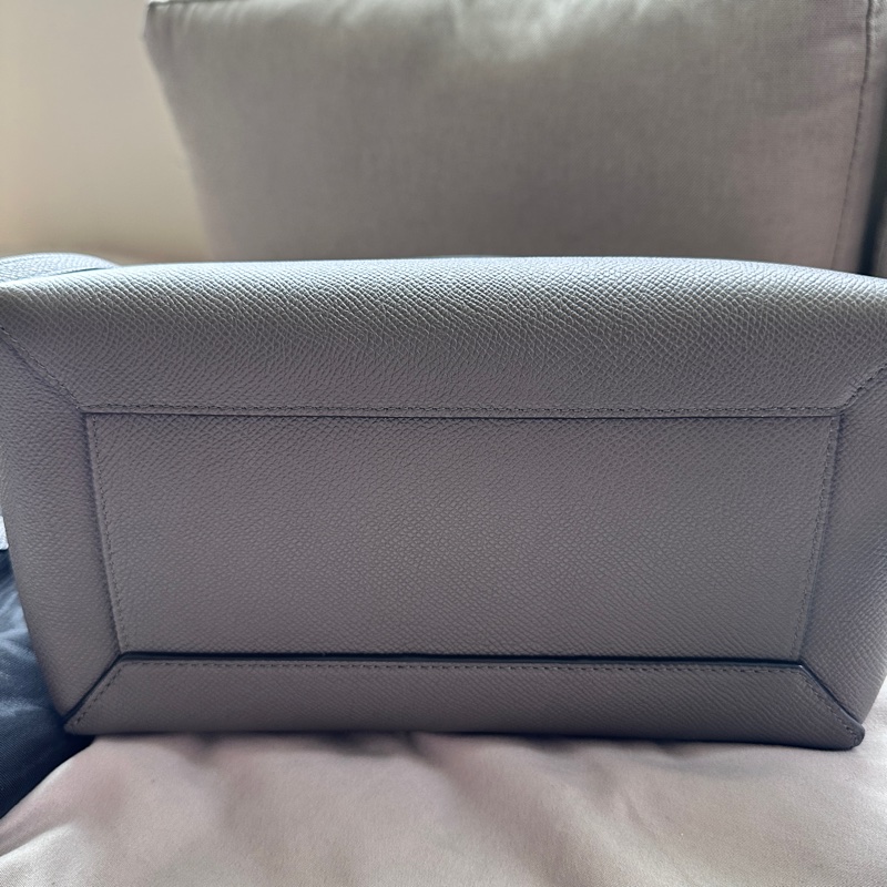 CELINE Nano Belt Bag 鯰魚包|高級大象灰|韓國購入✨-9