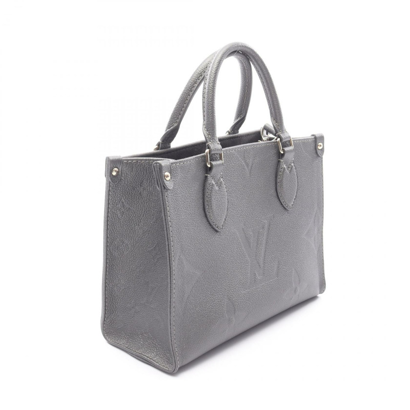 路易威登 On the Go PM 單肩手提包 M12886 Monogram Empreinte 灰色 二手-1