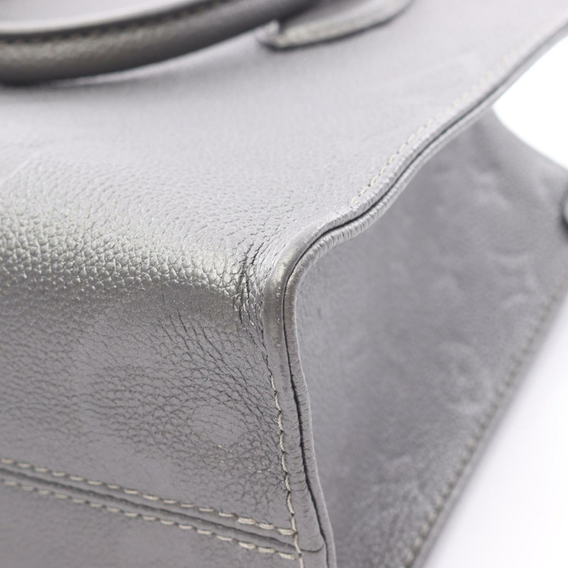 路易威登 On the Go PM 單肩手提包 M12886 Monogram Empreinte 灰色 二手-5