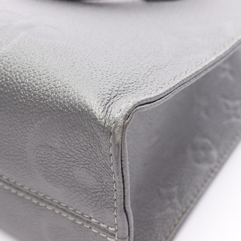 路易威登 On the Go PM 單肩手提包 M12886 Monogram Empreinte 灰色 二手-7